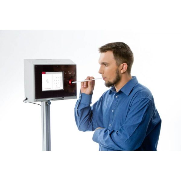 AlcoDetector ADBS-ID Alkoholtester Wandgerät RFID-Scanner Gesichtserkennung