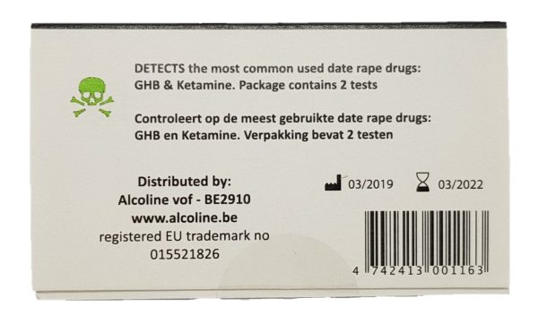 Drinksafe Testgetränk, Vergewaltigungsdrogen