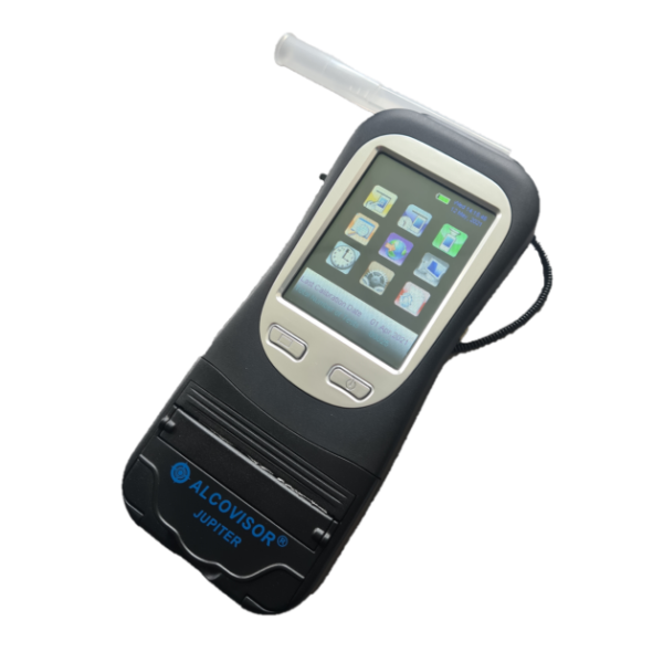 Alcovisor Jupiter - appareil d'analyse d'haleine d'alcool avec GPS et imprimante
