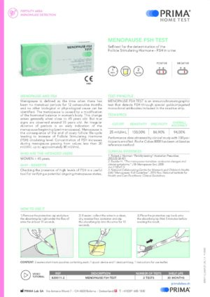 MENOPAUSE FSH TEST
