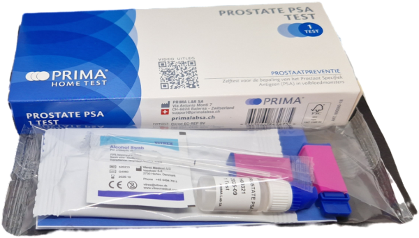 Kit de test PSA Test 1 pour la prostate