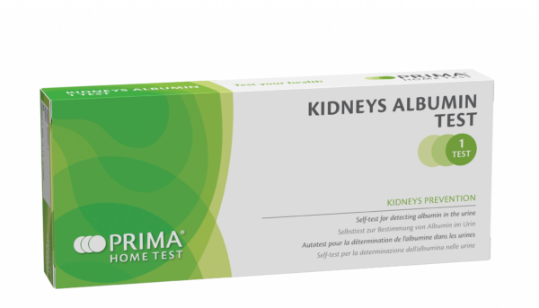 Nieren Albumine test - Kidneys Albumin - zelftest - Prima Lab - 1 testkit