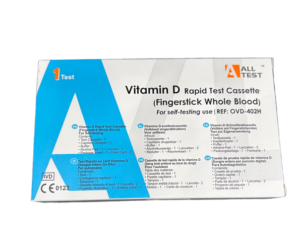 Vitamine D - Zelftest - Volbloed vingerprik - Resultaat in 10 minuten - 1 test kit