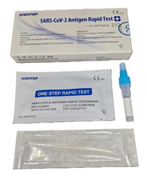 Sars-Cov-2 Antigen Rapid Test - voor zelf testen - CE1434 - HIGHTOP - 1 testkit - Afbeelding 2