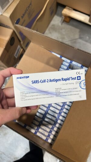 Sars-Cov-2 Antigen Rapid Test - voor zelf testen - CE1434 - HIGHTOP - 1 testkit - Afbeelding 5