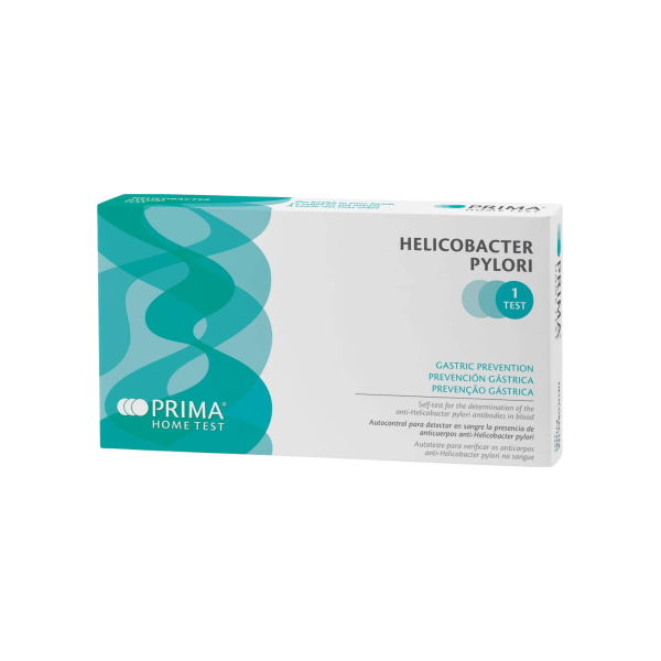Prima Lab Helicobacter Pylori antilichamen test – zelftest op maag problemen - 1 testkit