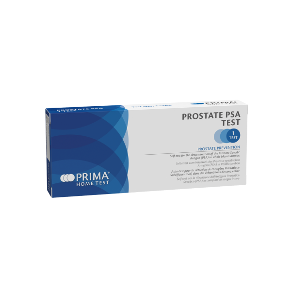 Prima Lab Prostaat test – controleer je PSA waarde uit een druppel bloed - 1 testkit