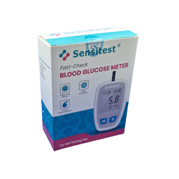Sensitest Bloedsuikermeter inclusief 50 teststrips en lancetten – snel resultaat